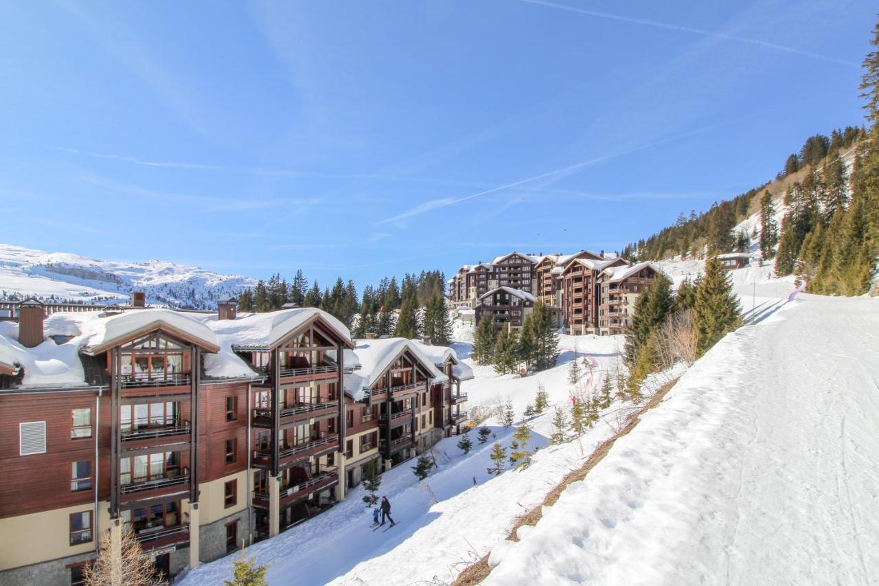 Les Terrasses D'Eos, 1-Bed Apartment With Fireplace, Ski In, Ski Out Flaine Kültér fotó