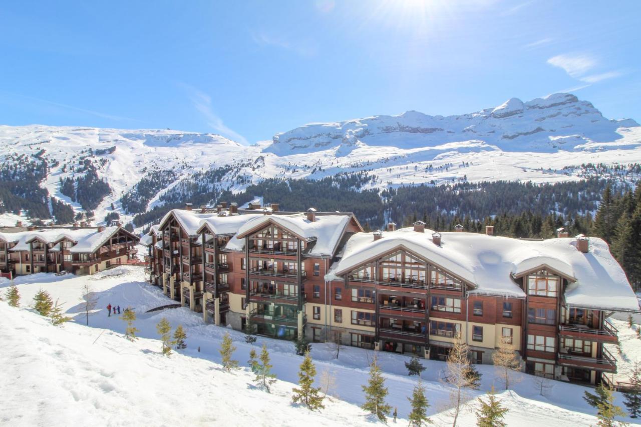 Les Terrasses D'Eos, 1-Bed Apartment With Fireplace, Ski In, Ski Out Flaine Kültér fotó