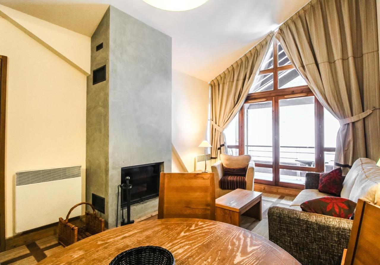 Les Terrasses D'Eos, 1-Bed Apartment With Fireplace, Ski In, Ski Out Flaine Kültér fotó
