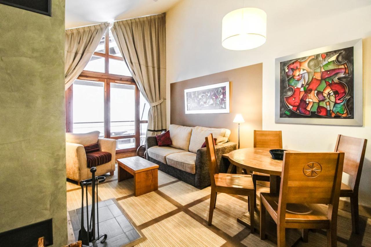 Les Terrasses D'Eos, 1-Bed Apartment With Fireplace, Ski In, Ski Out Flaine Kültér fotó