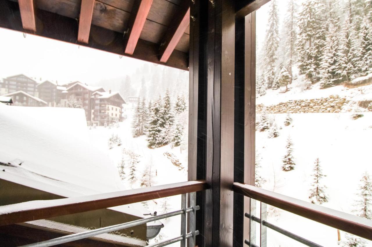 Les Terrasses D'Eos, 1-Bed Apartment With Fireplace, Ski In, Ski Out Flaine Kültér fotó