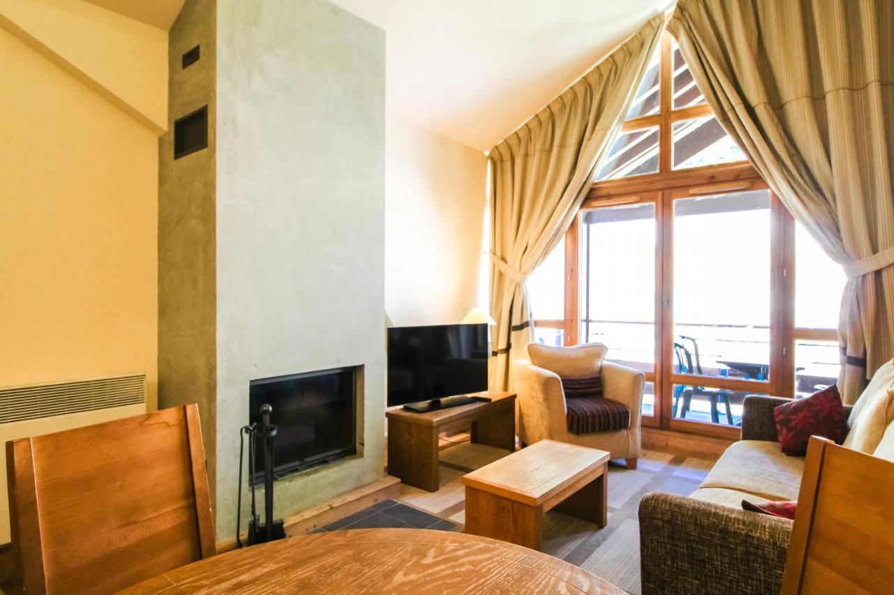 Les Terrasses D'Eos, 1-Bed Apartment With Fireplace, Ski In, Ski Out Flaine Kültér fotó