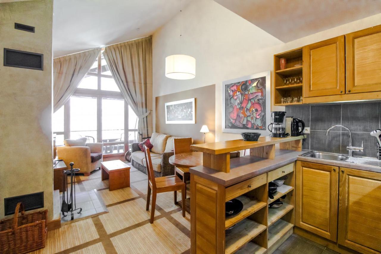 Les Terrasses D'Eos, 1-Bed Apartment With Fireplace, Ski In, Ski Out Flaine Kültér fotó