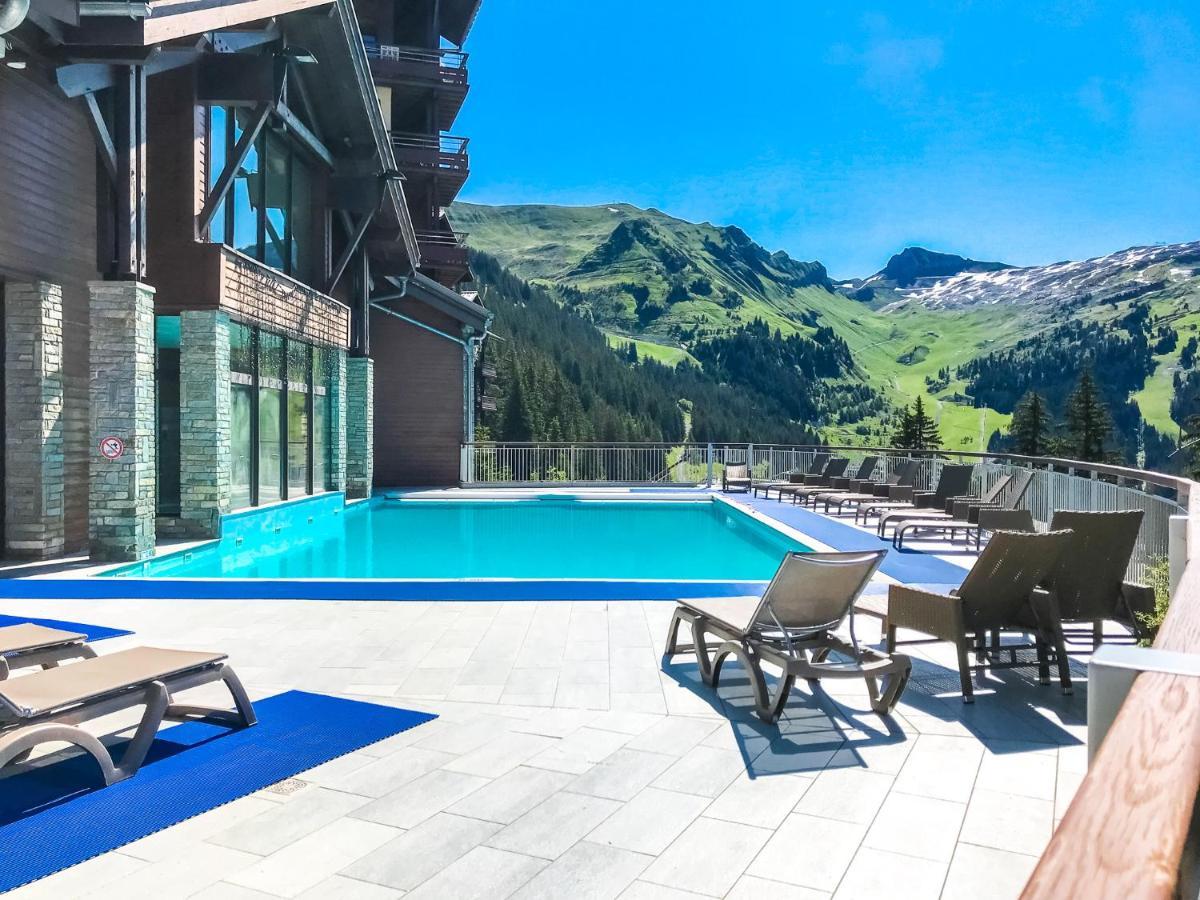 Les Terrasses D'Eos, 1-Bed Apartment With Fireplace, Ski In, Ski Out Flaine Kültér fotó