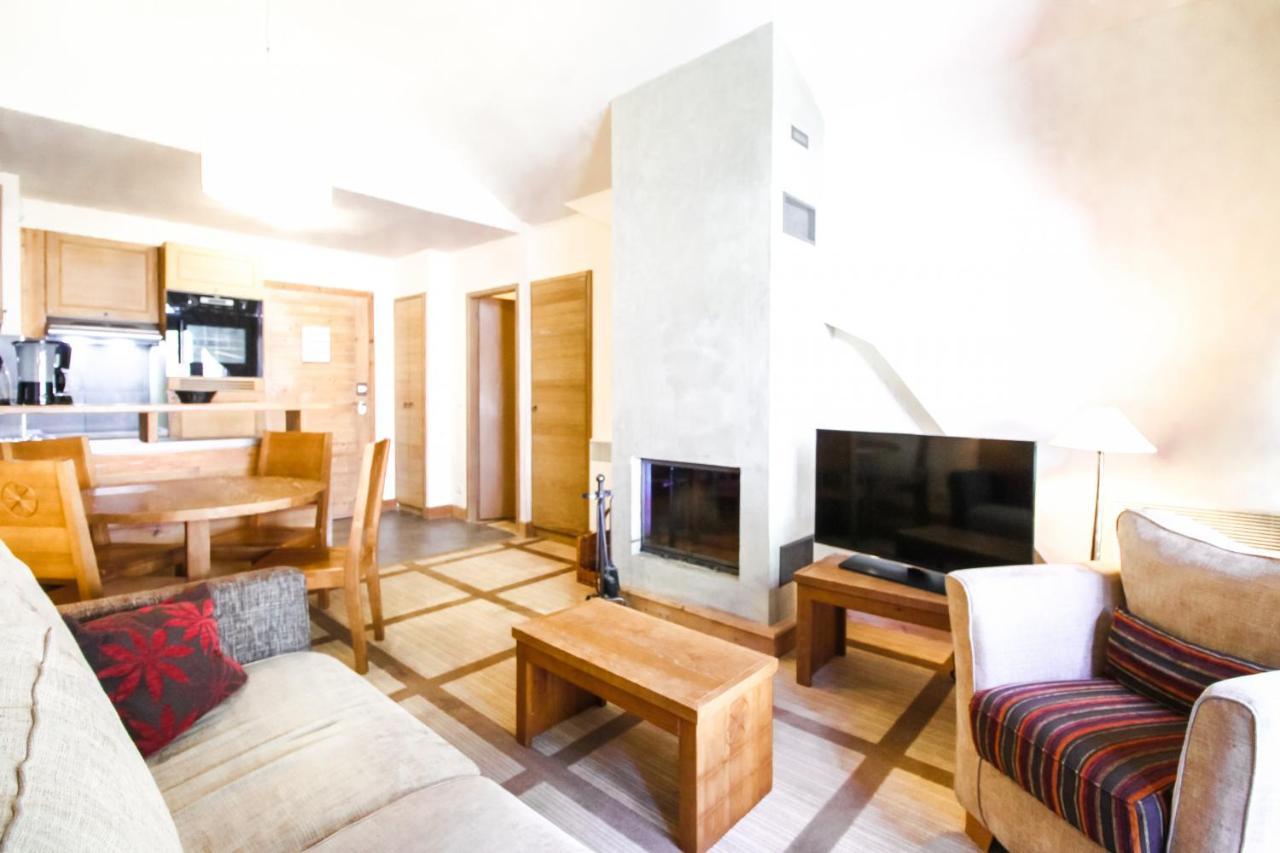 Les Terrasses D'Eos, 1-Bed Apartment With Fireplace, Ski In, Ski Out Flaine Kültér fotó