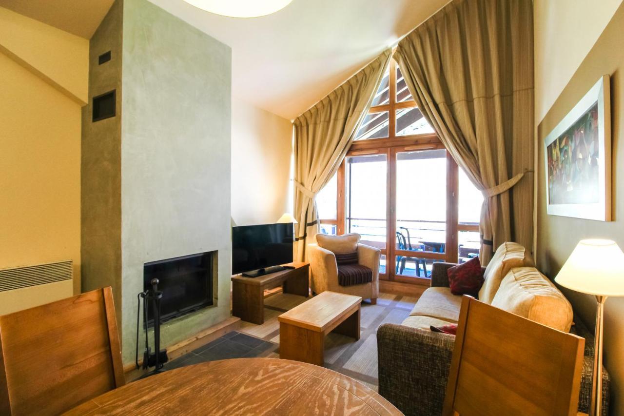 Les Terrasses D'Eos, 1-Bed Apartment With Fireplace, Ski In, Ski Out Flaine Kültér fotó